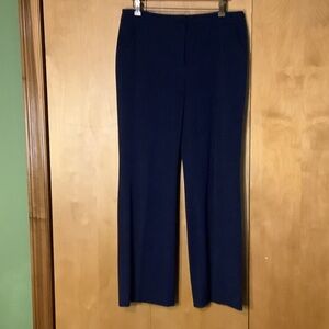 Chico’s navy trousers, size 8 (Chico’s size 1)